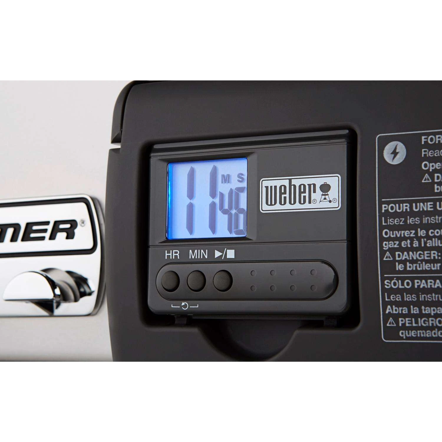 Weber 22 In. Performer Deluxe Charcoal Grill Green - Image 5