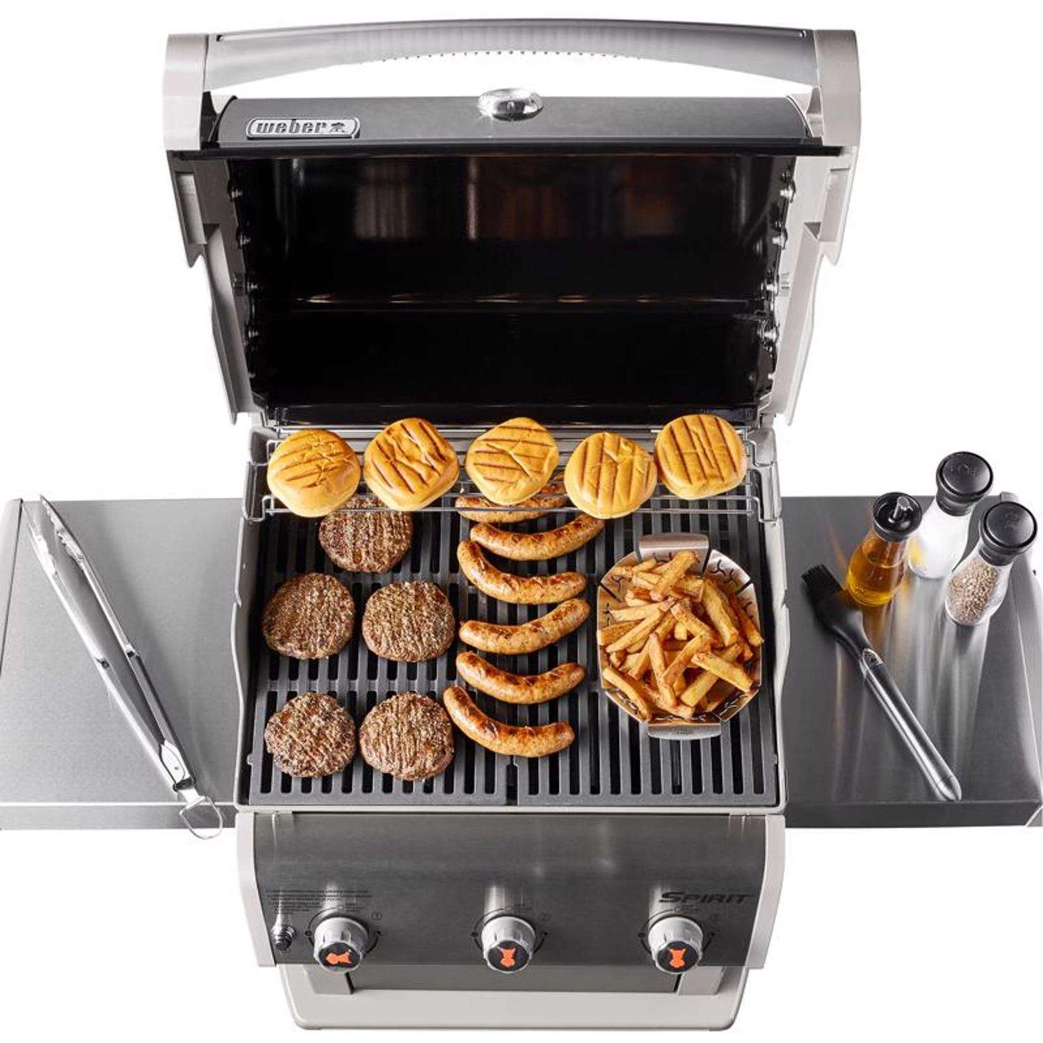 Weber Spirit SX-315 3 Burner Liquid Propane WiFi Grill Stainless Steel - Image 2