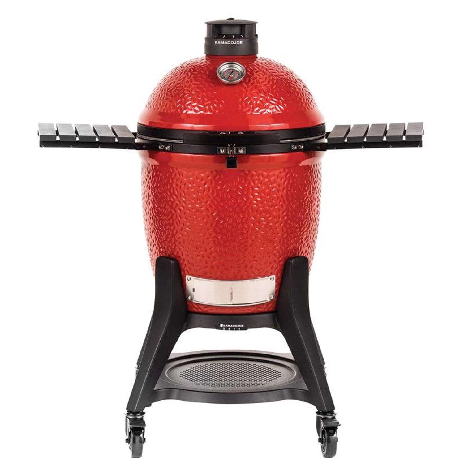 Kamado Joe 18 In. Classic III Charcoal Kamado Grill And Smoker Black/Red