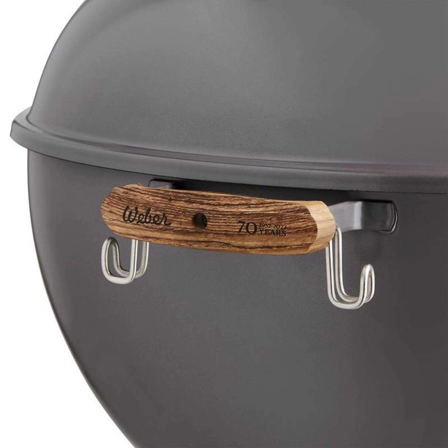 Weber 22 In. 70th Anniversary Kettle Charcoal Grill Hollywood Gray - Image 4
