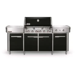 Weber Summit Grill Center 6 Burner Natural Gas Grill Black