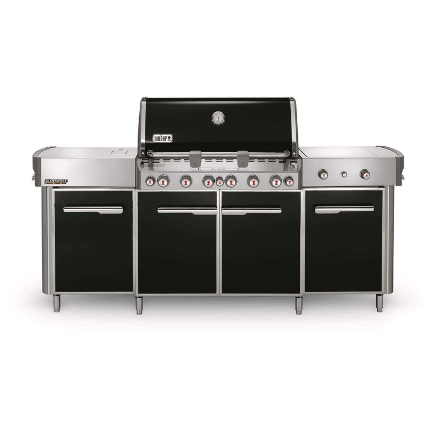 Weber Summit Grill Center 6 Burner Natural Gas Grill Black